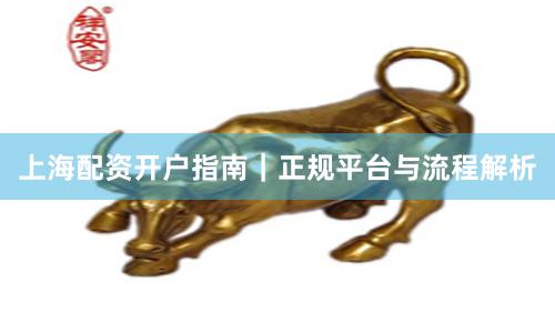 上海配资开户指南｜正规平台与流程解析